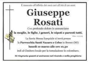 necrologio-Giuseppe Rosati